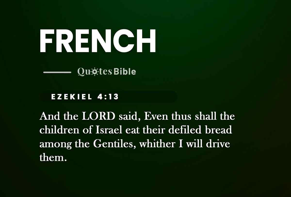 french bible verses quote