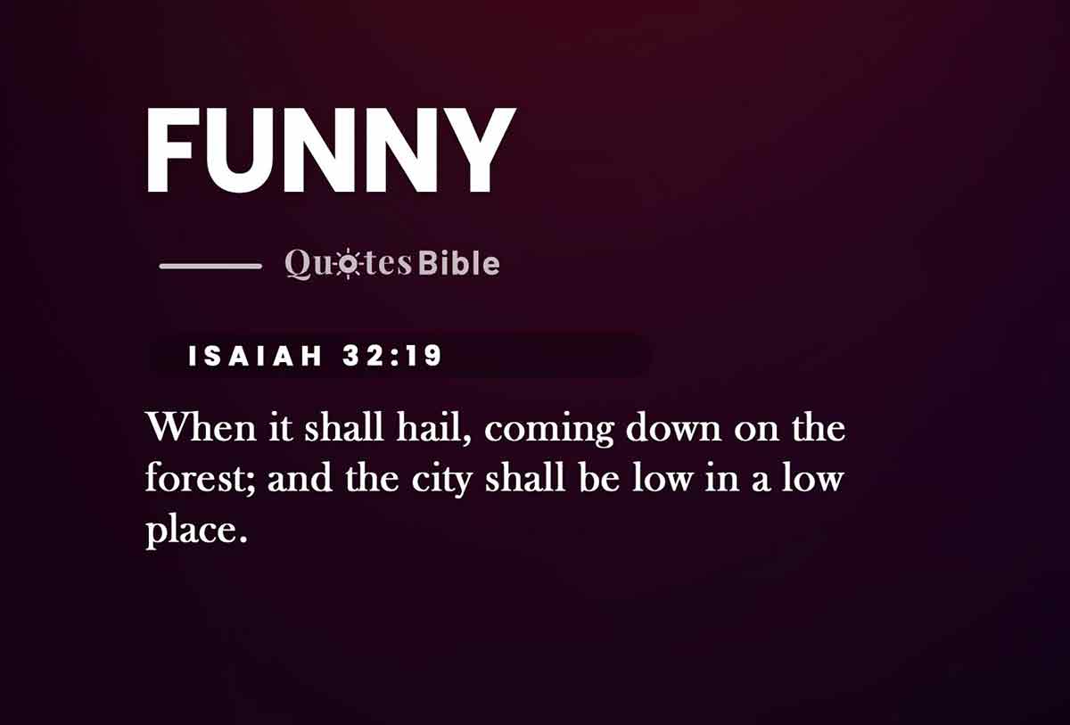funny bible verses quote
