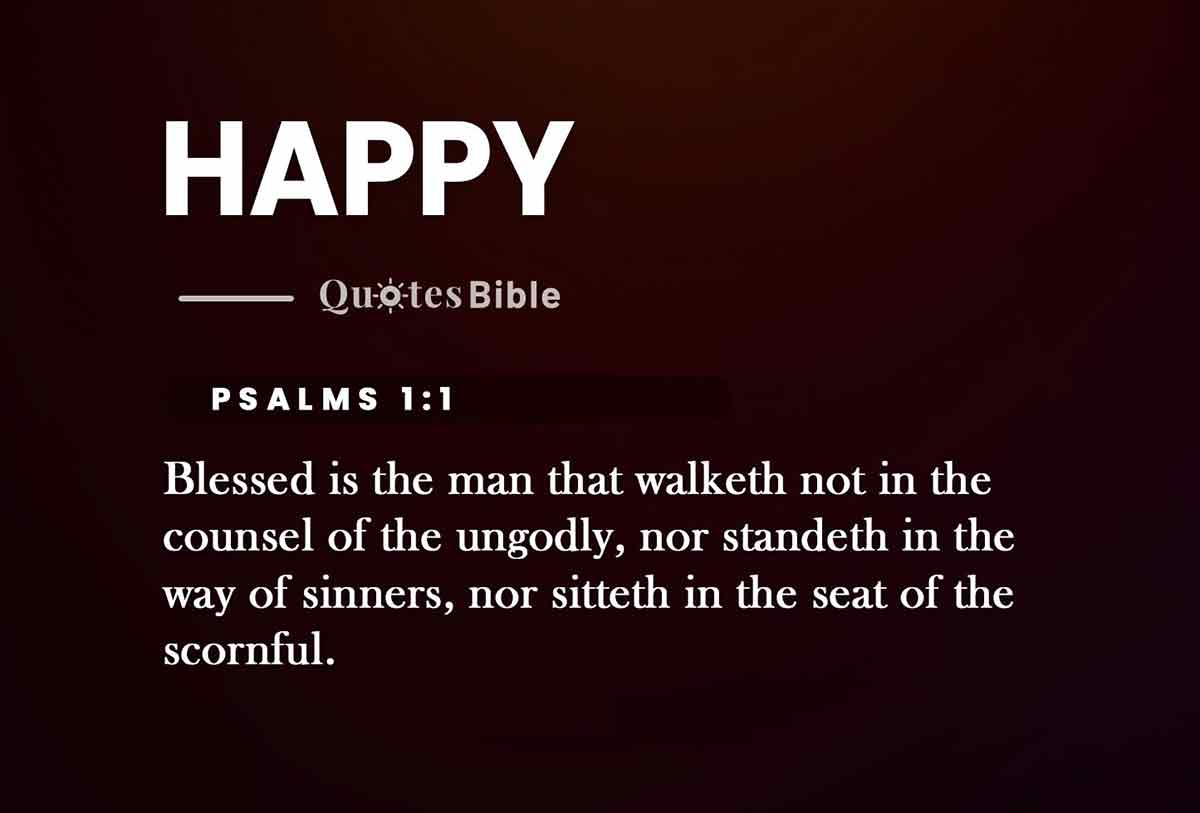 happy bible verses photo