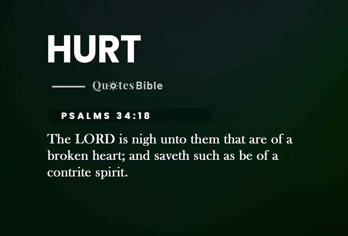 hurt bible verses photo