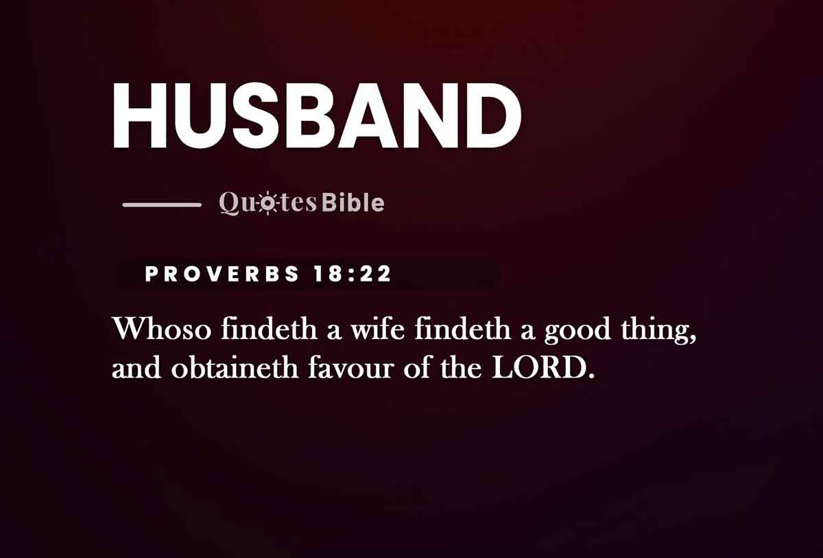 husband bible verses quote