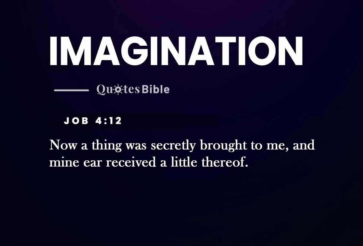 imagination bible verses quote