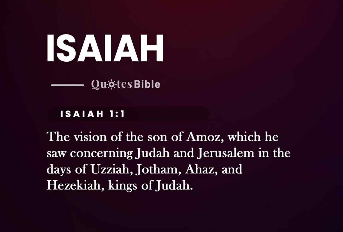 isaiah bible verses quote