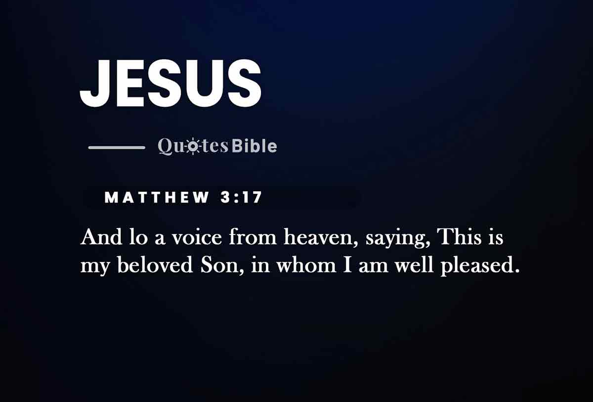 jesus bible verses quote