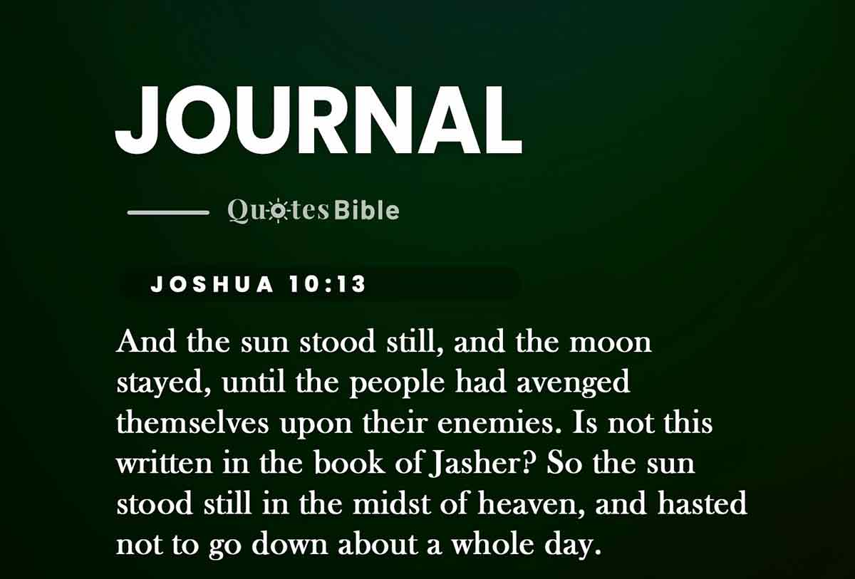 journal bible verses quote