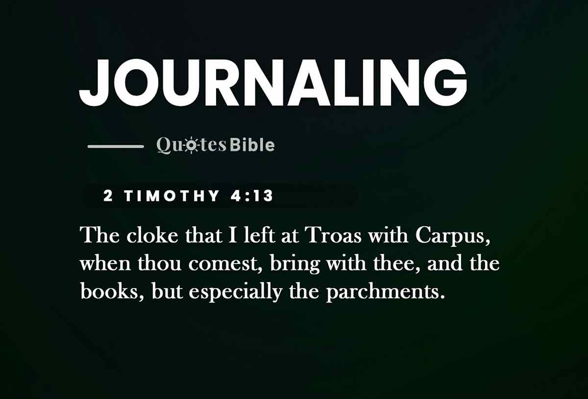 journaling bible verses quote