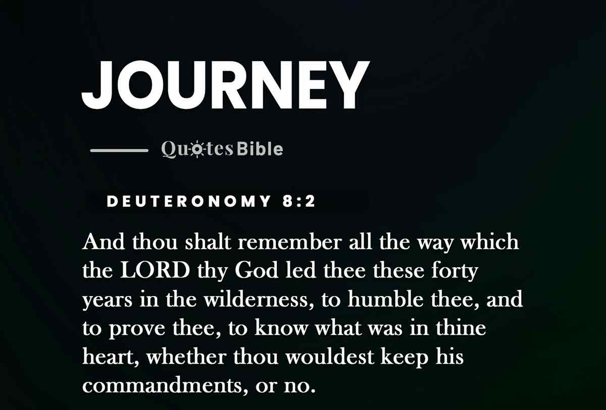 journey bible verses photo