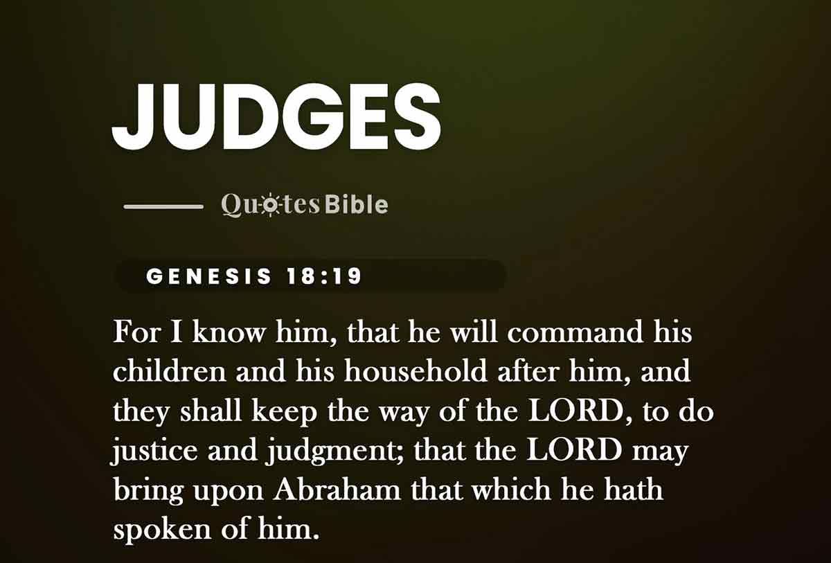 judges bible verses quote