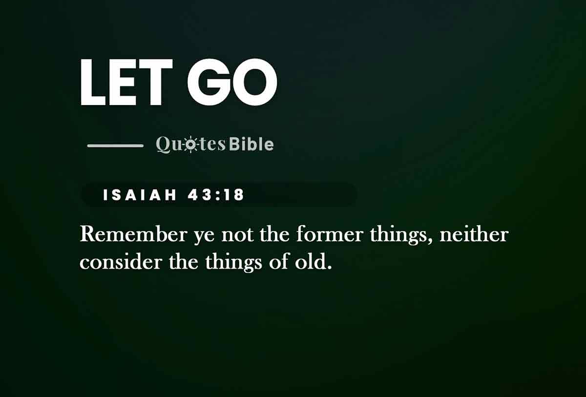 let go bible verses photo