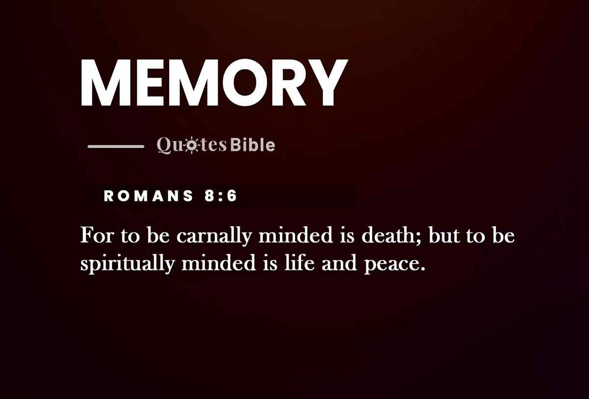 memory bible verses quote