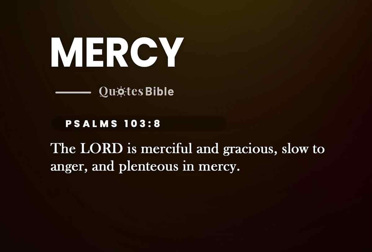 mercy bible verses photo