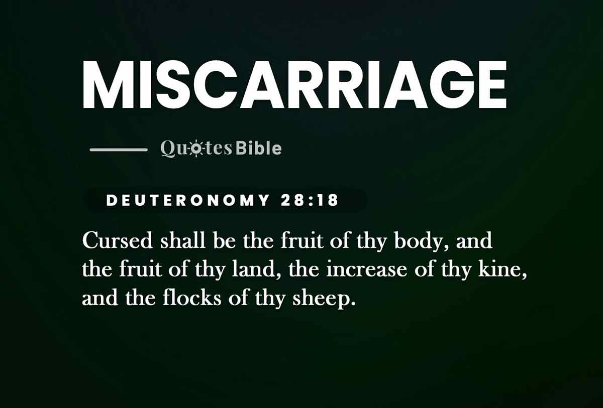 miscarriage bible verses quote