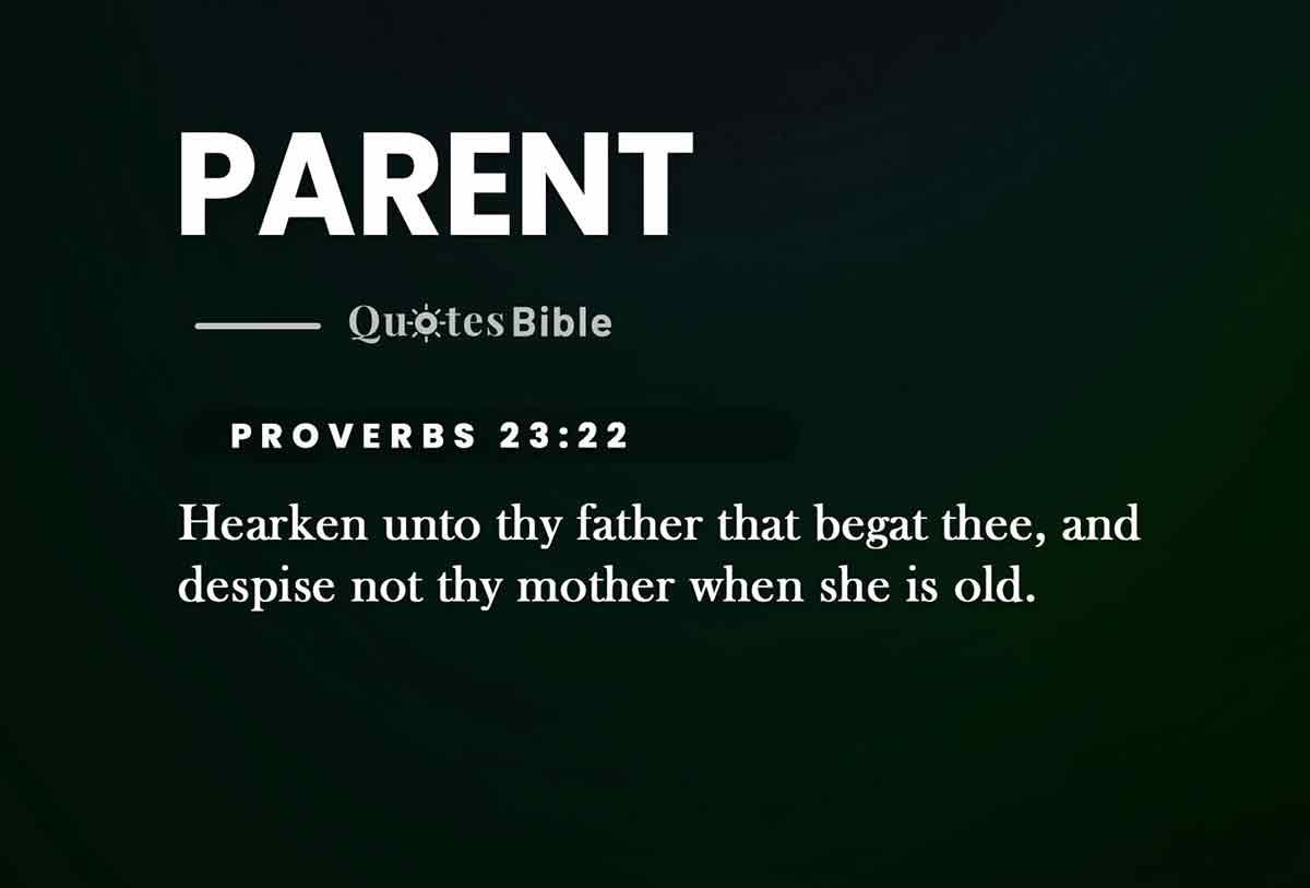 parent bible verses quote