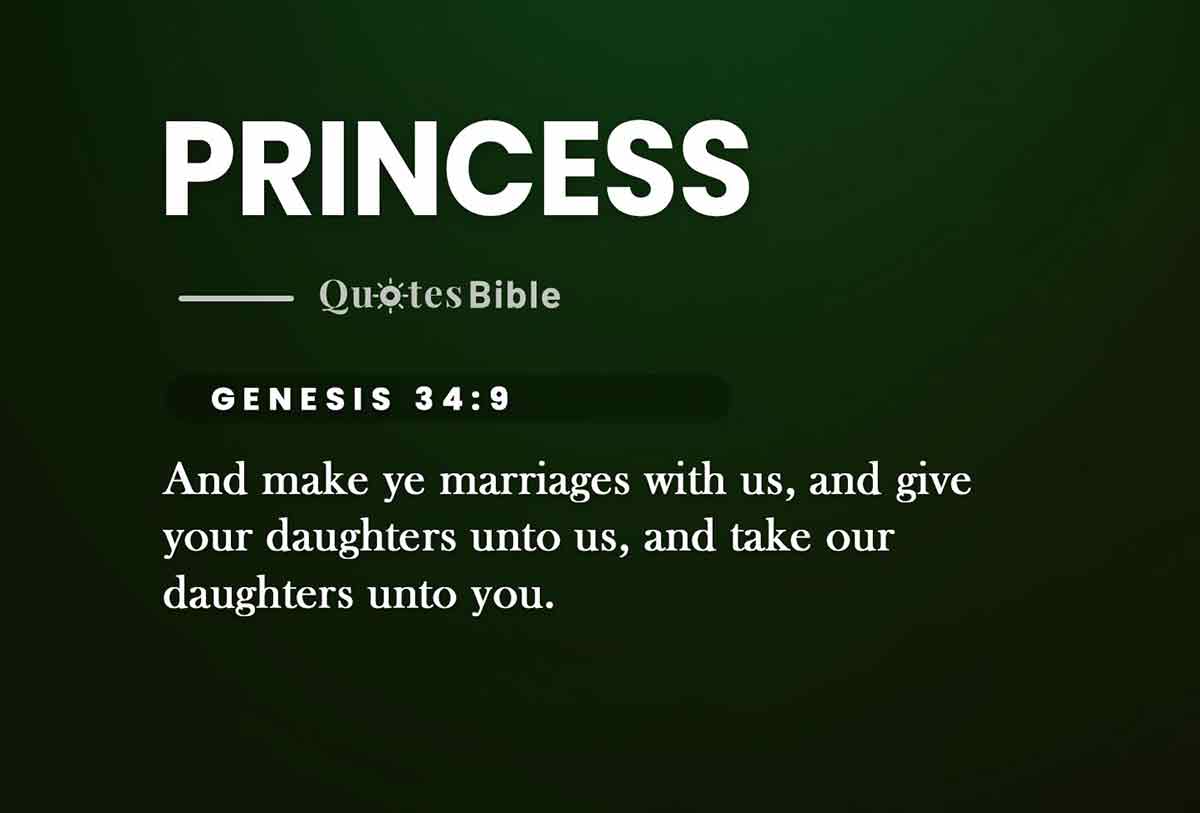 princess bible verses quote