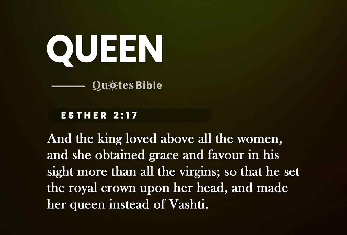 queen bible verses photo