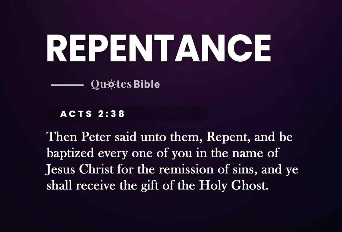 repentance bible verses photo