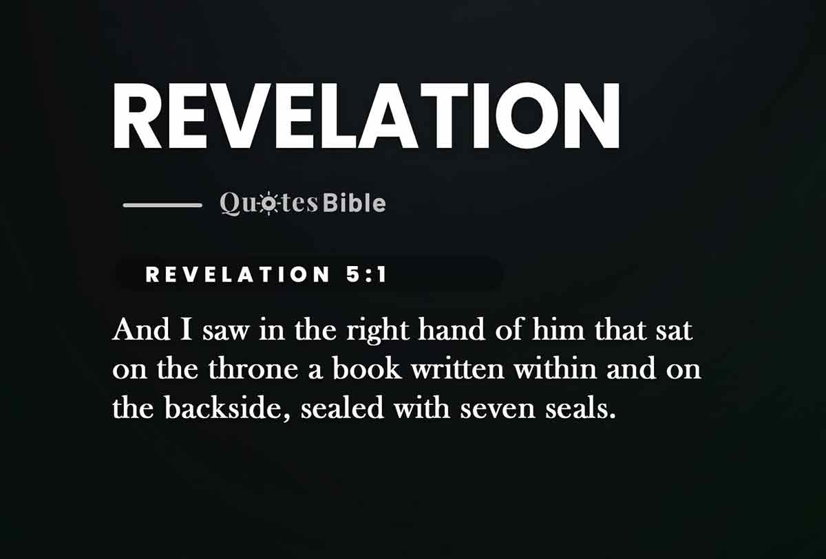 revelation bible verses photo