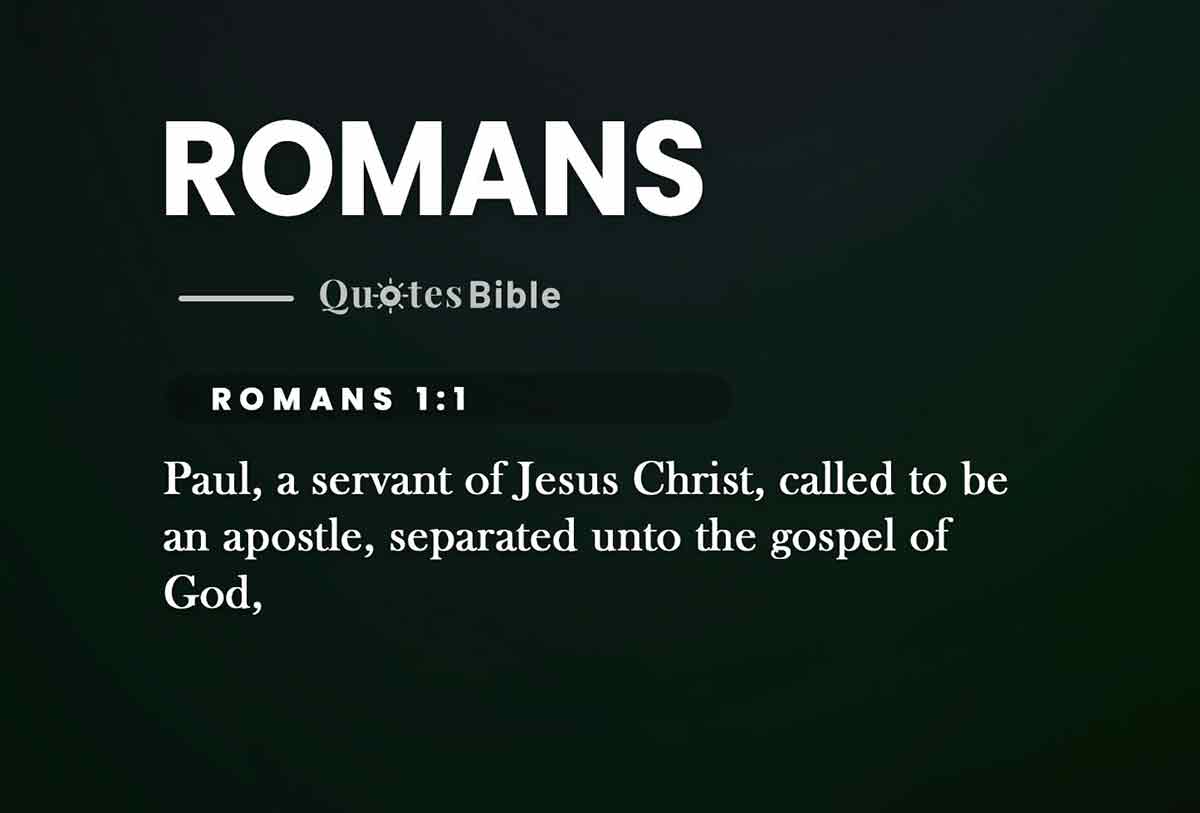 romans bible verses quote