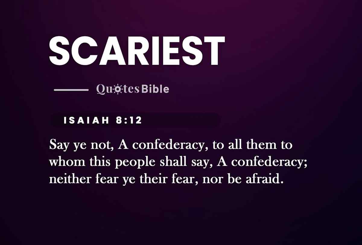 scariest bible verses photo
