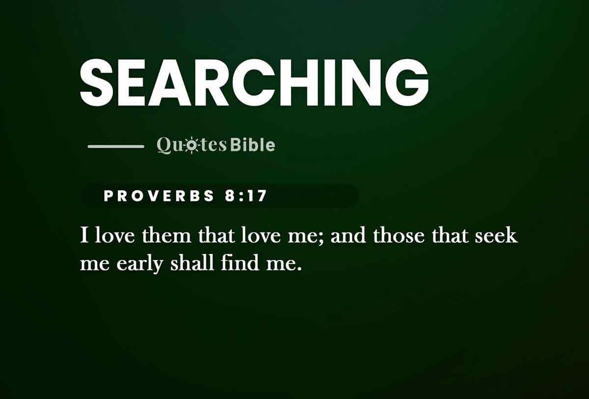 searching bible verses quote