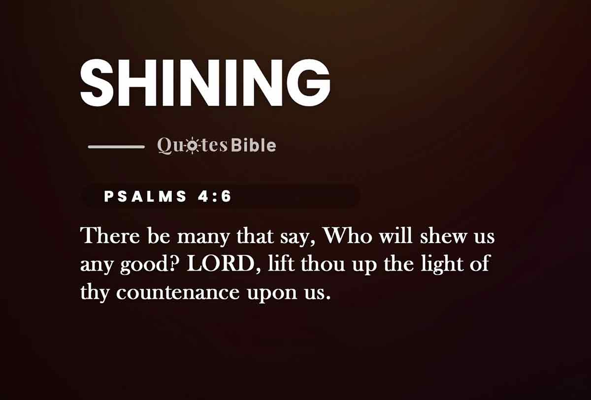 shining bible verses quote