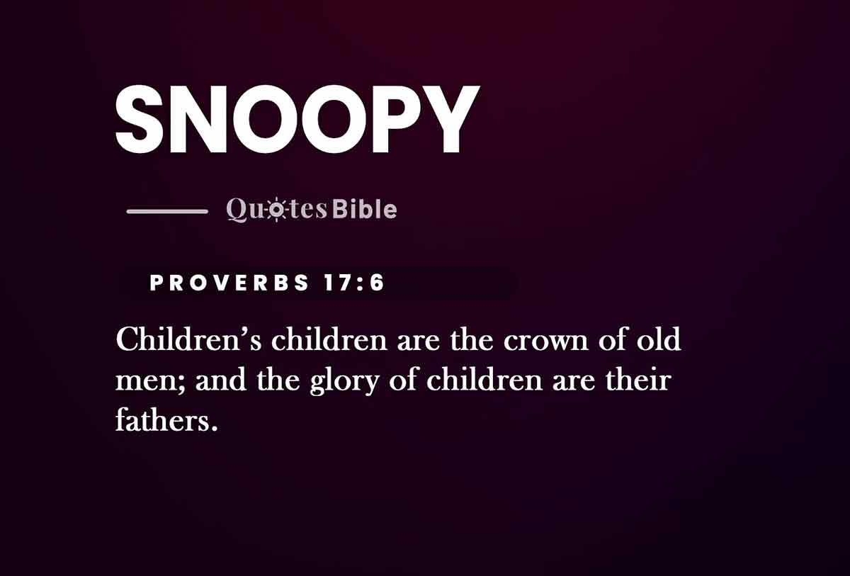 snoopy bible verses photo