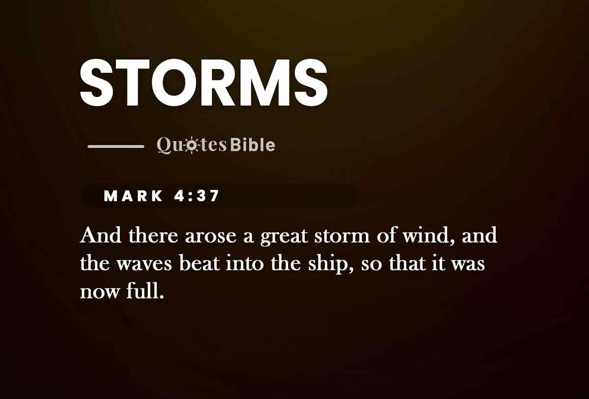 storms bible verses photo