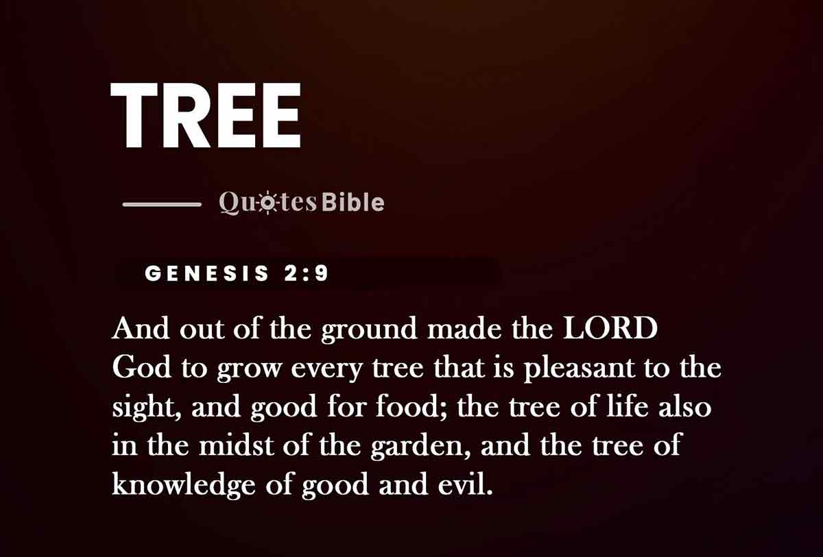 tree bible verses quote