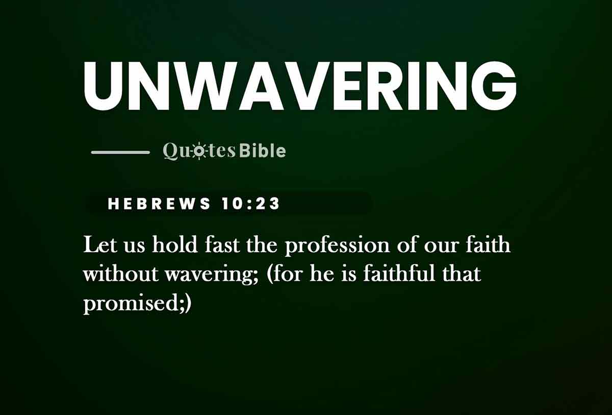 unwavering faith bible verses photo