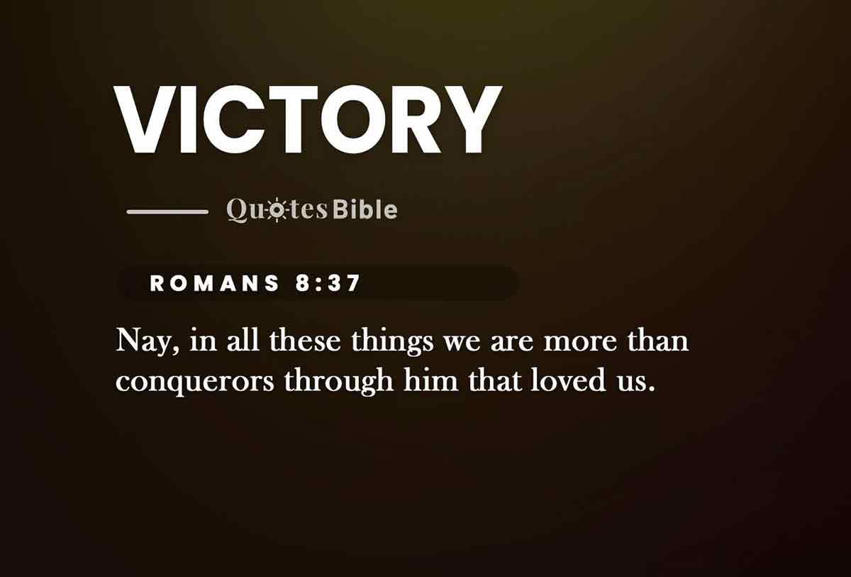 victory bible verses photo