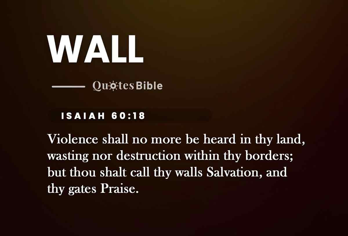wall bible verses quote