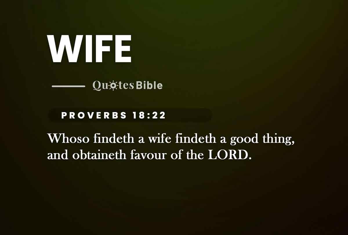 wife bible verses quote