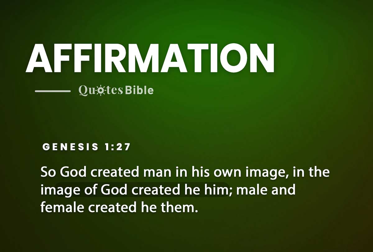 affirmation bible verses photo