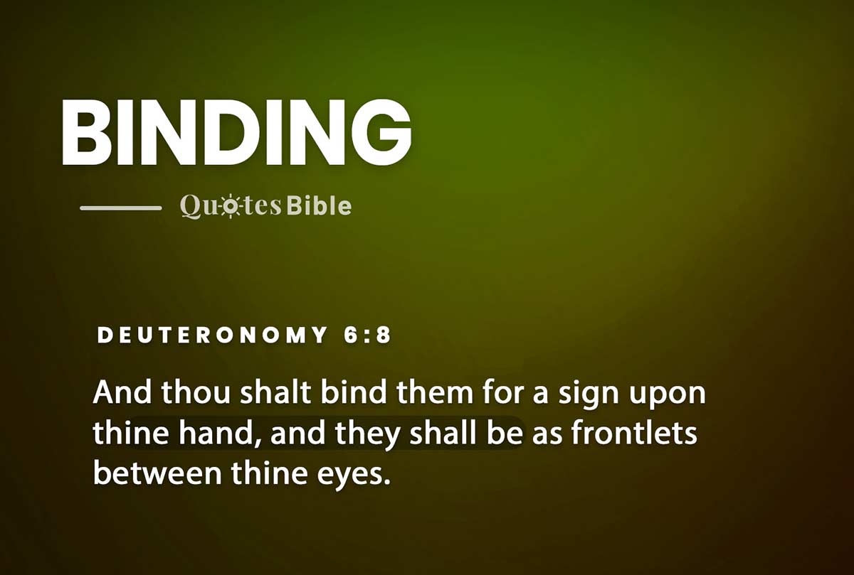 binding bible verses photo
