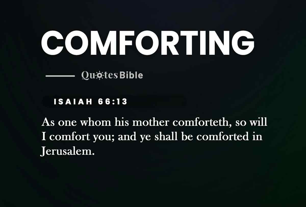 comforting bible verses photo