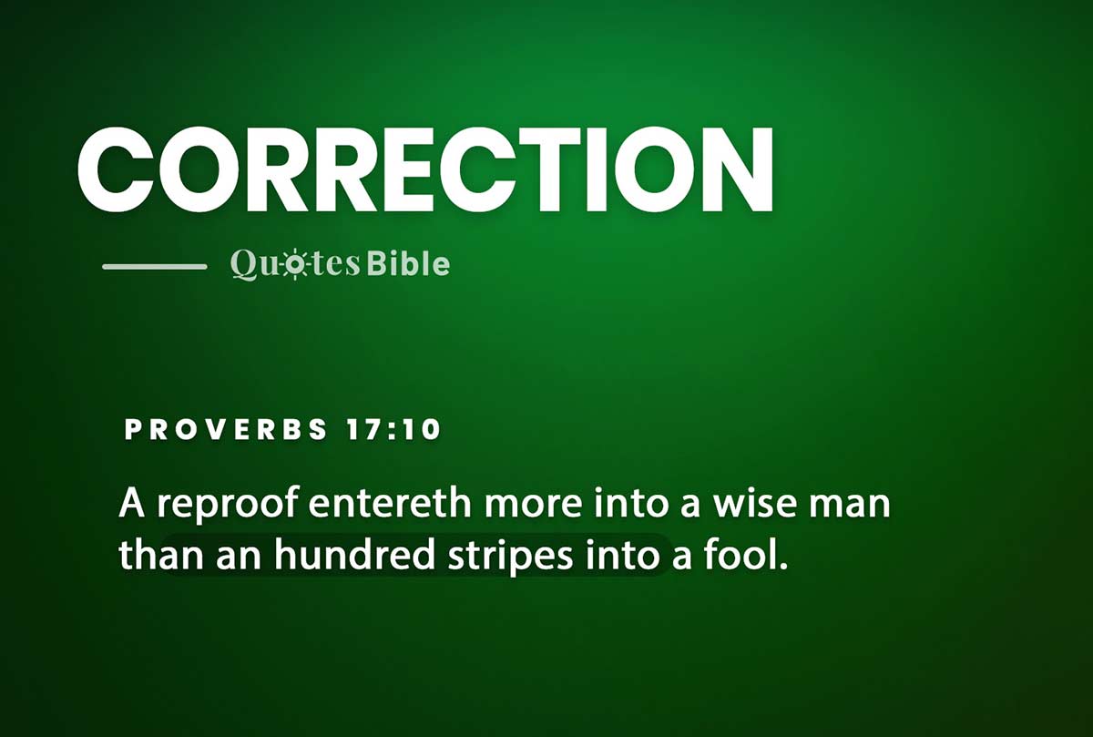 correction bible verses photo