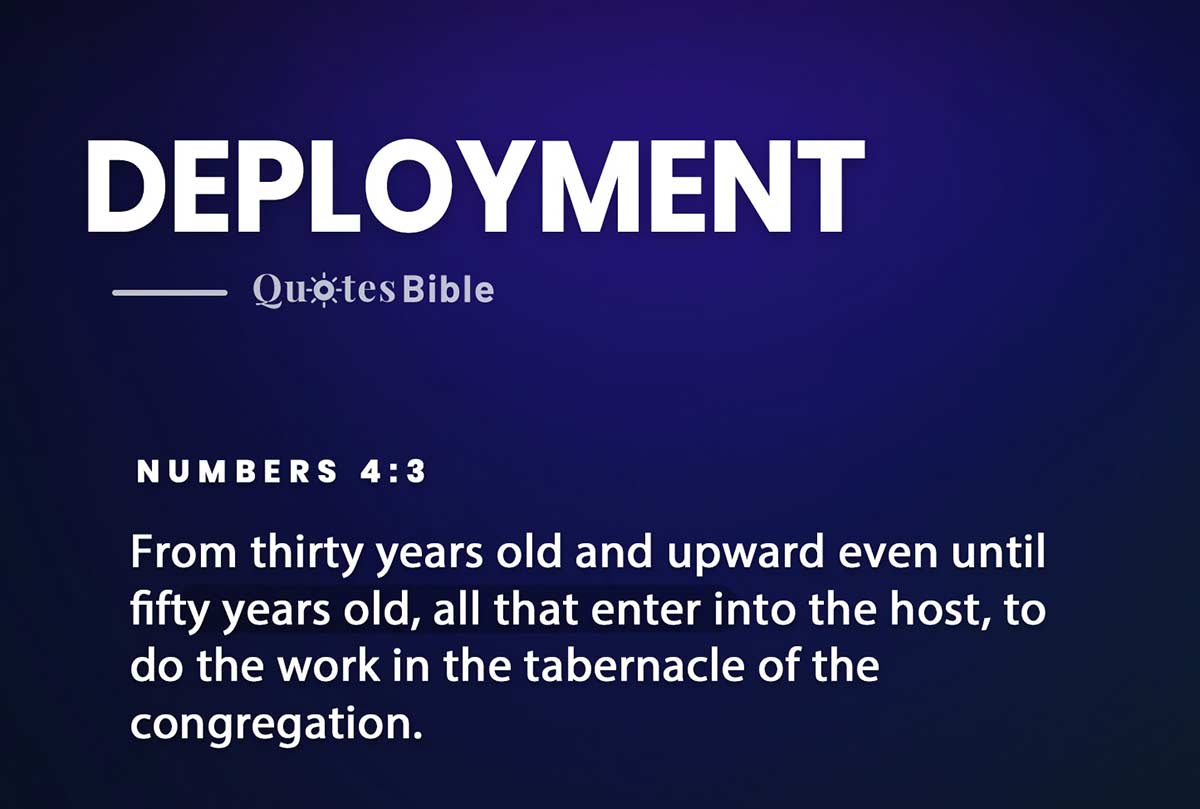 deployment bible verses photo