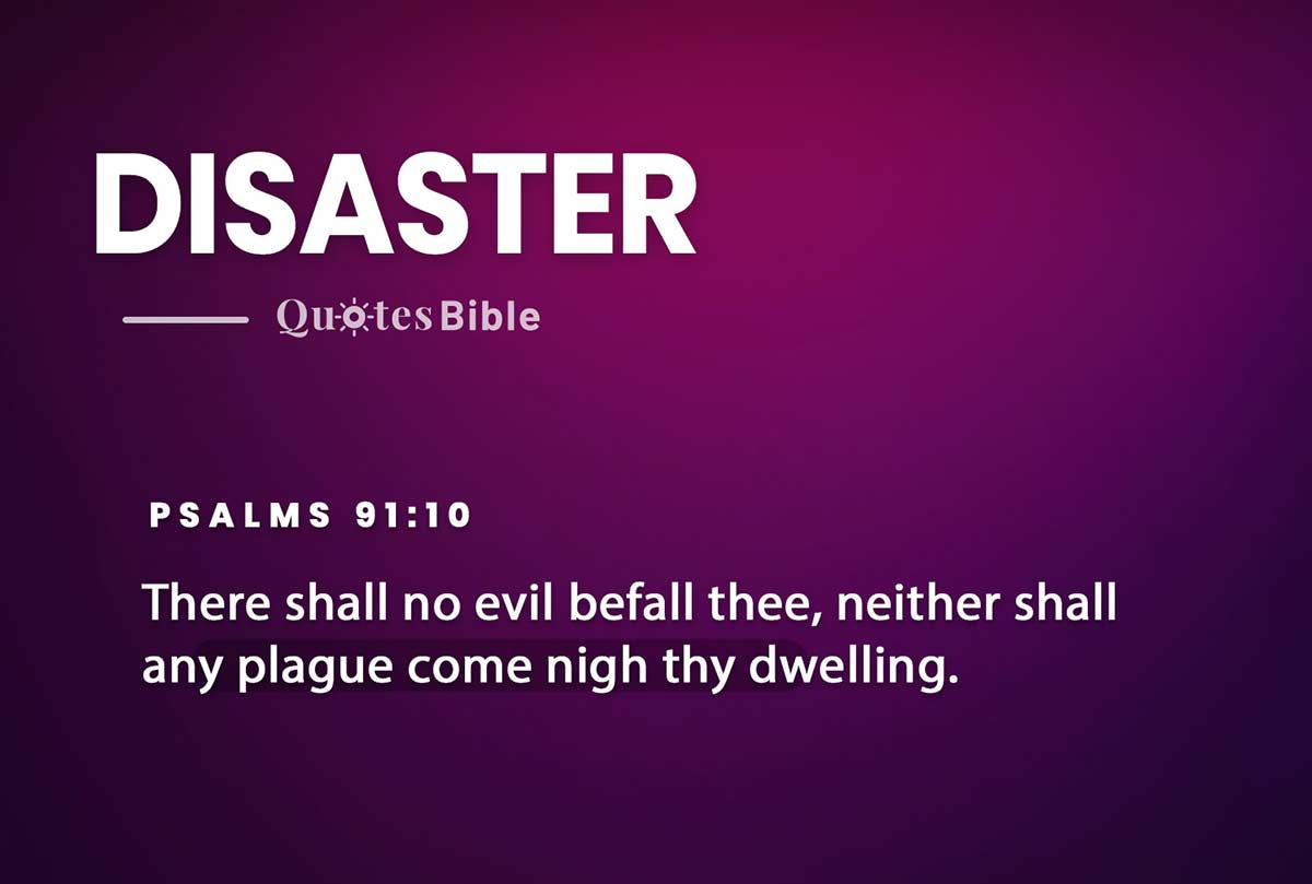 disaster bible verses photo