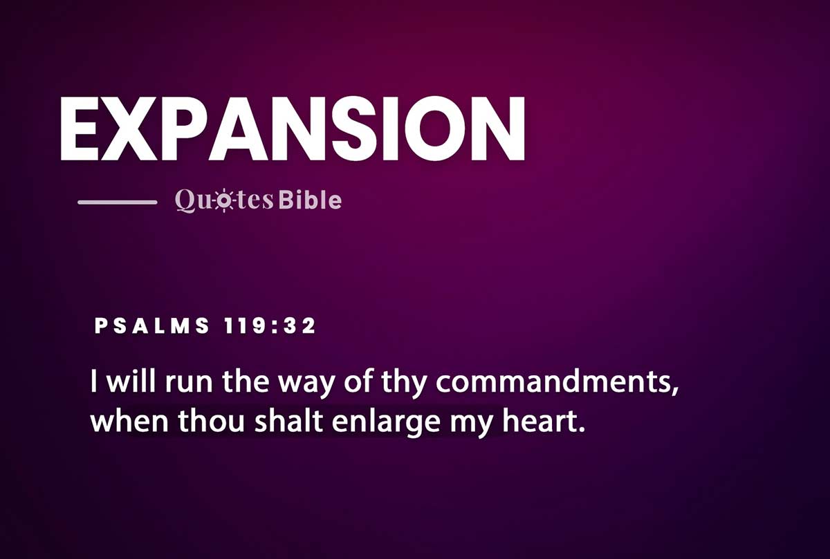 expansion bible verses photo