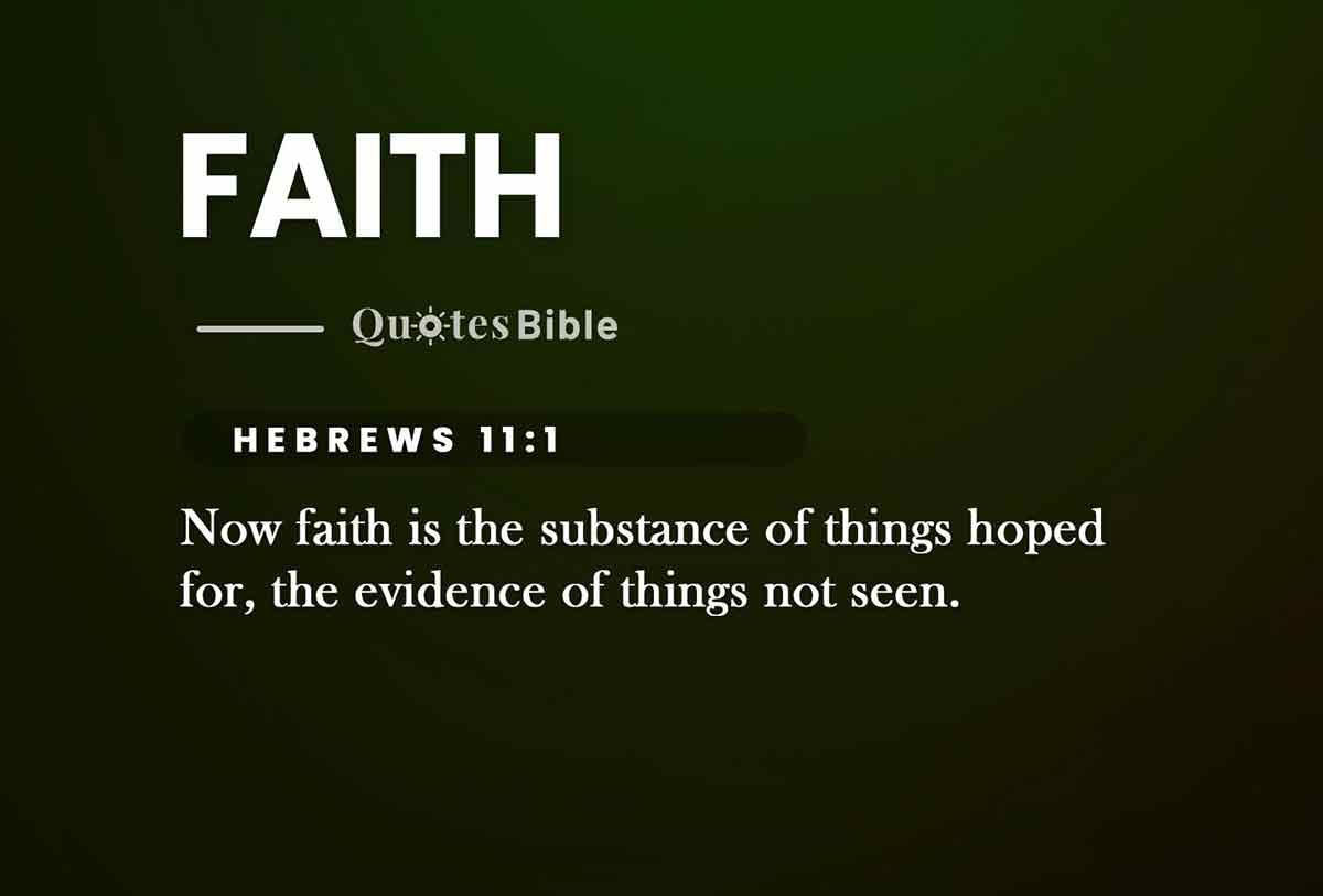 faith bible verses photo