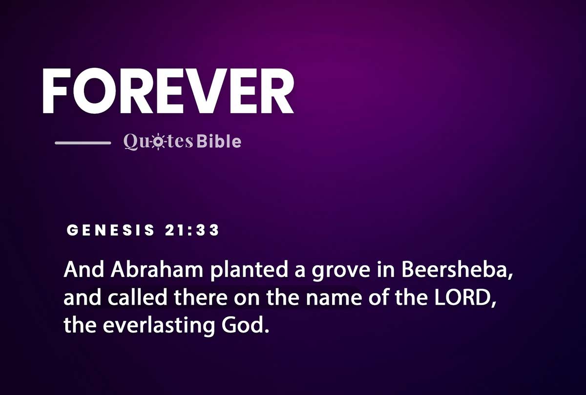 forever bible verses photo