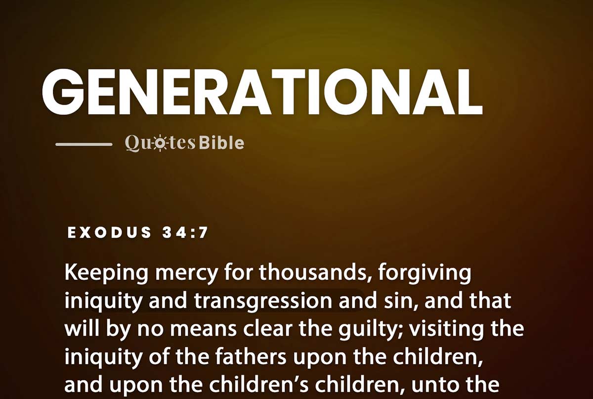 generational curses bible verses photo