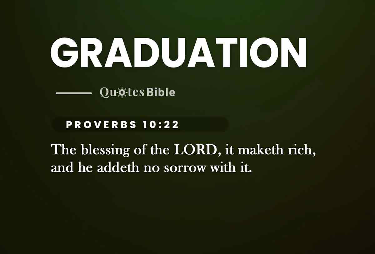 graduation bible verses photo