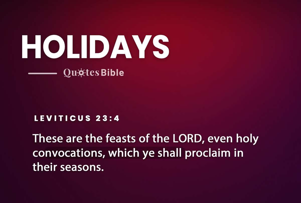holidays bible verses photo