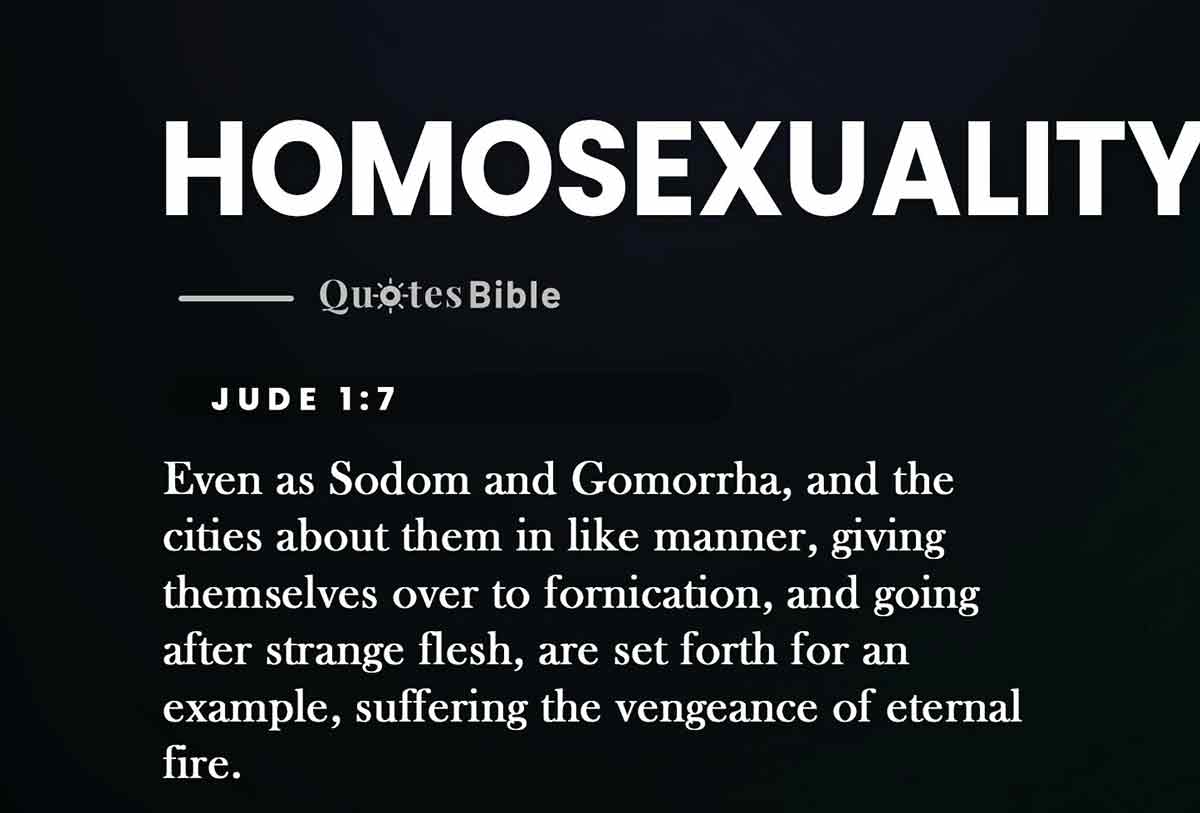 homosexuality bible verses photo