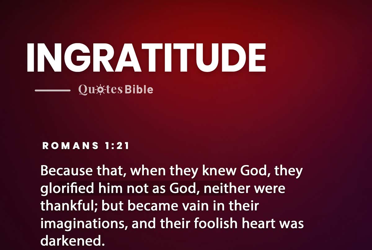 ingratitude bible verses photo