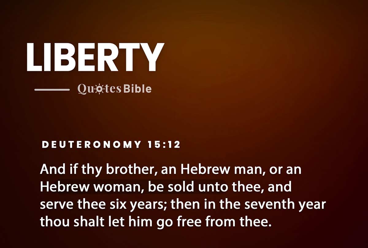 liberty bible verses photo