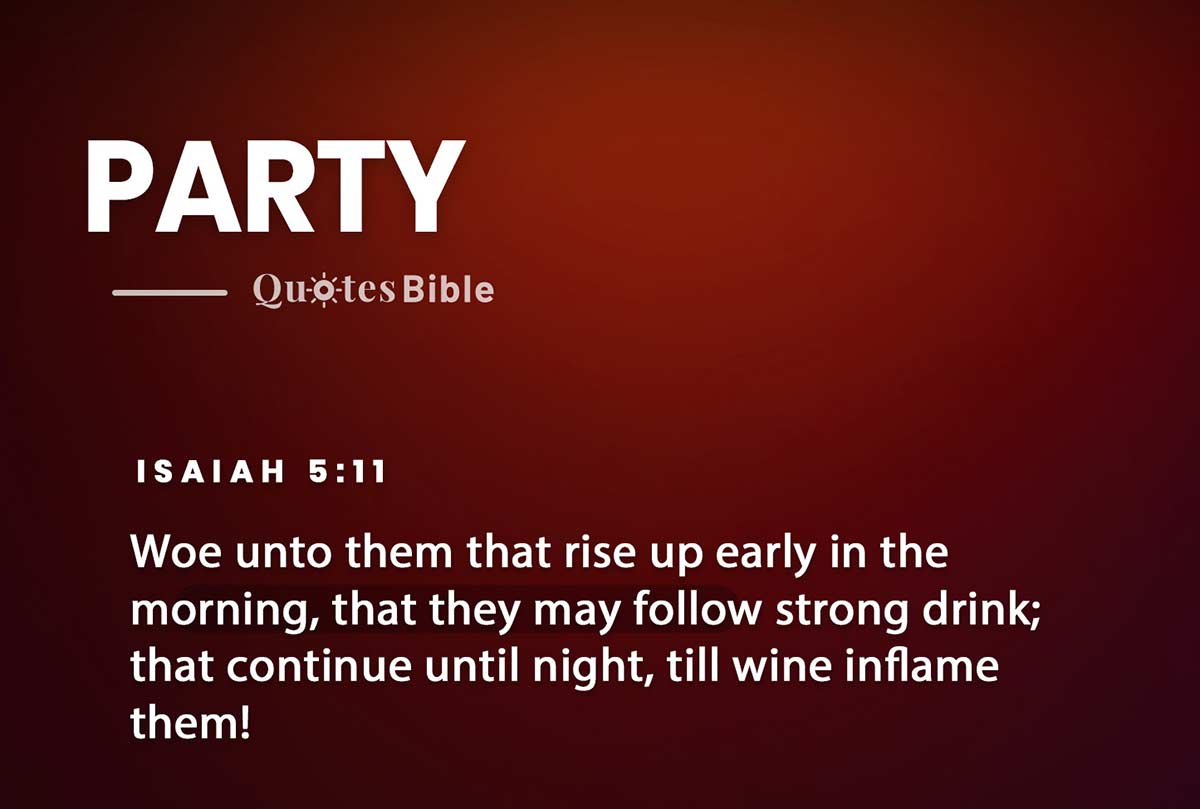 party bible verses photo