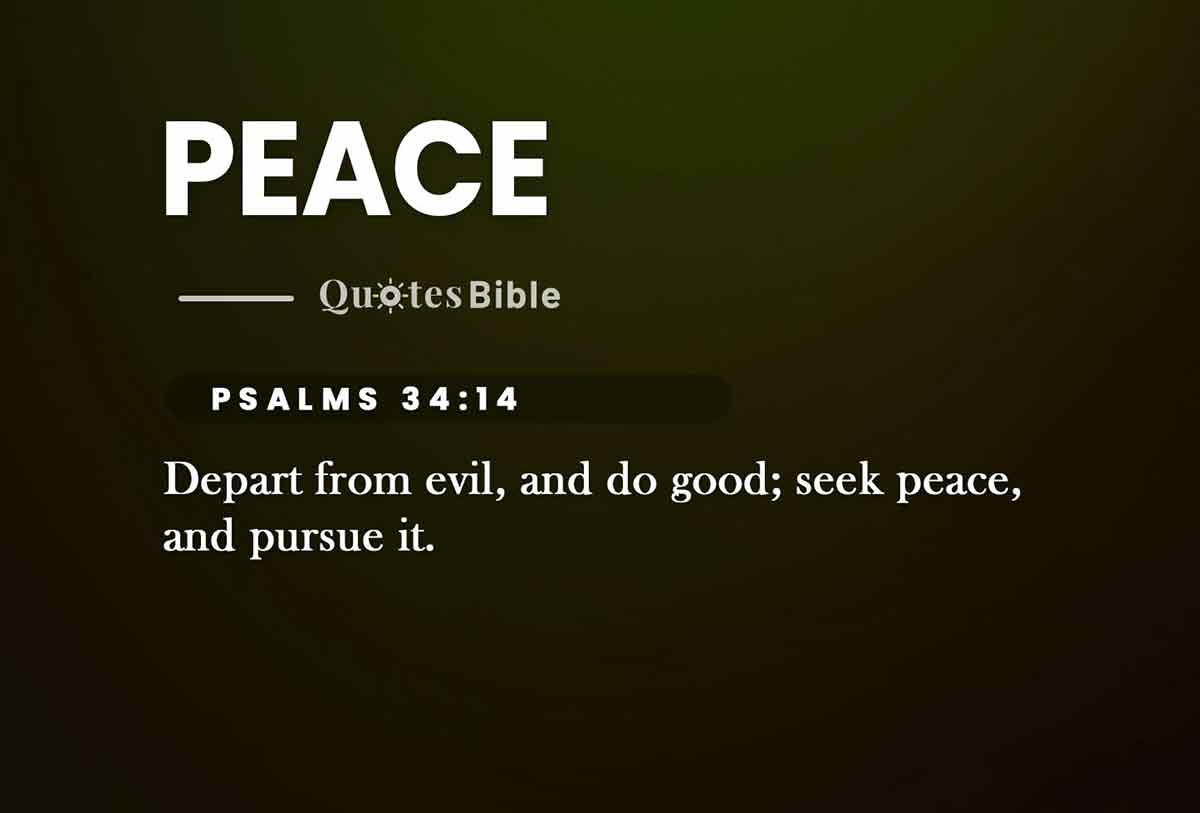 peace bible verses photo