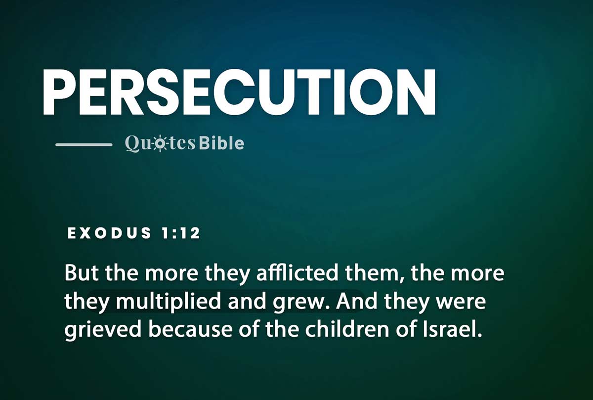 persecution bible verses photo
